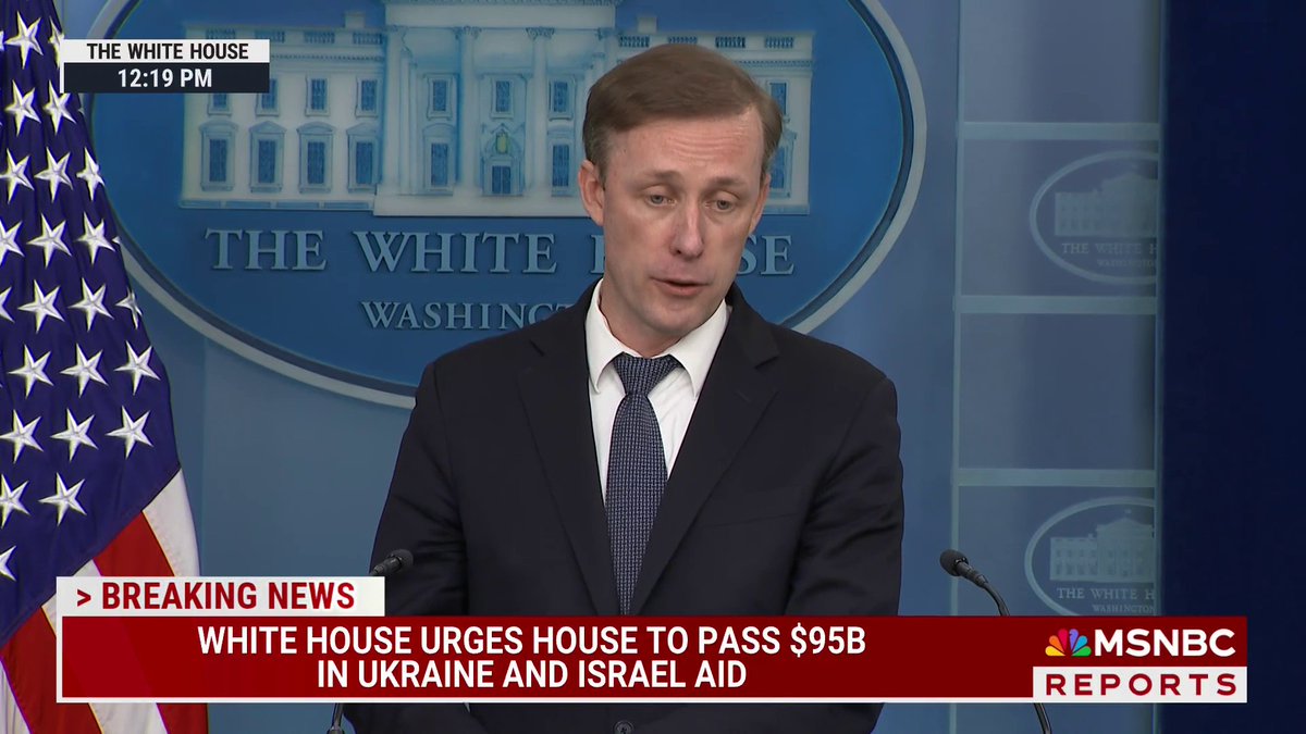 WATCH: White House National Security Adviser Jake Sullivan addresses House GOP Intelligence Chair Mike Turner’s warning of a potentially “serious national security threat.”