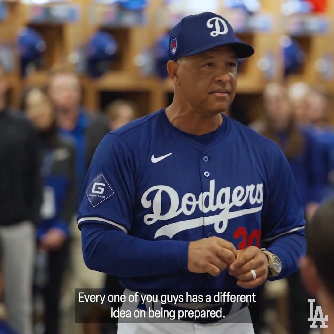 Preparation starts today. #DodgersST