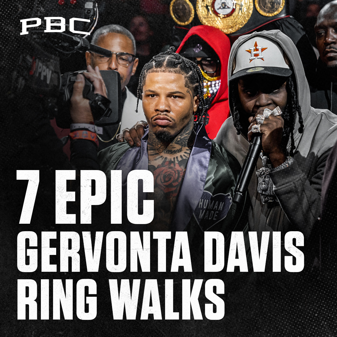 🦍 Gervonta Davis has had some EPIC ring walks over the years. Which is your FAVORITE?