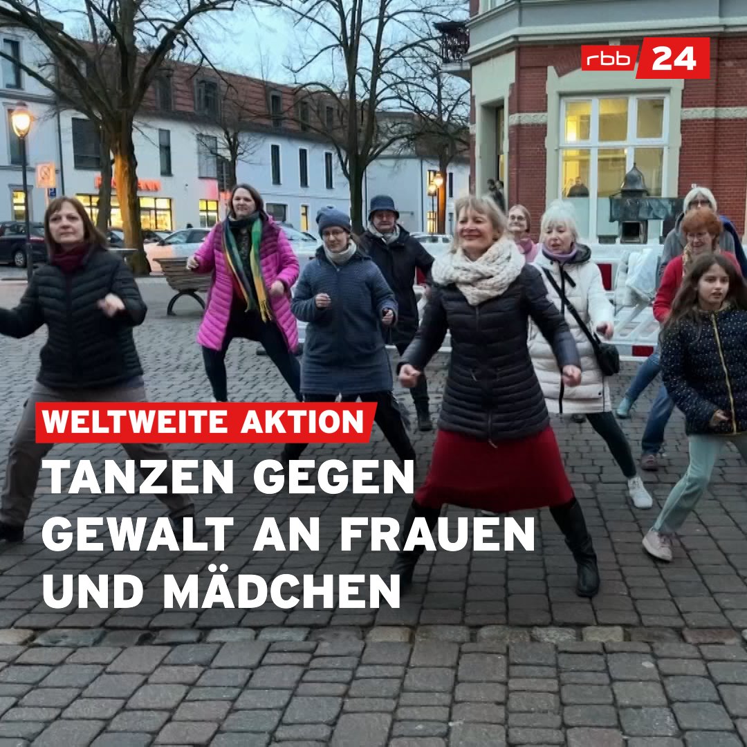 Durch Tanzen auf Gewalt gegen Frauen aufmerksam machen: Das ist das Motto beim weltweiten Aktionstag #OneBillionRising. Auch in Königs Wusterhausen und in Berlin haben Menschen tanzend ein Zeichen gegen Hass, Ausgrenzung und Missbrauch gesetzt.
