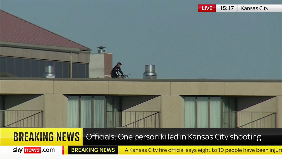 BREAKING: At least one person has been killed and at least 10 people have been injured after a shooting near the Kansas City Chiefs' Super Bowl victory parade, says the local fire department Latest ➡️ 📺 Sky 501, Virgin 602 and YouTube