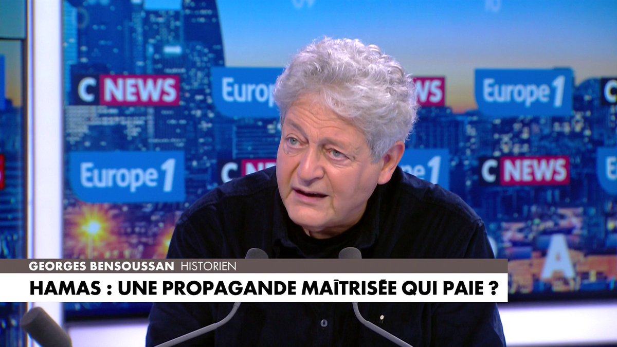 Georges Bensoussan : «Est-ce qu'il y a une intention des Israéliens de tuer des civils ? Non !» #LaGrandeInterview