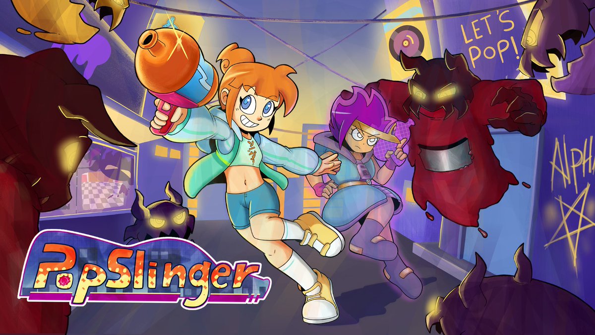 🚨PopSlinger is releasing for PS4, PS5, XBOX ONE &amp; Series X on February 29! 🚨 🔫 Immerse yourself in the lively world of #PopSlinger, a musical narrative shooter &amp; blast sinister invaders with soda-powered weapons to an award-winning Future Funk soundtrack!