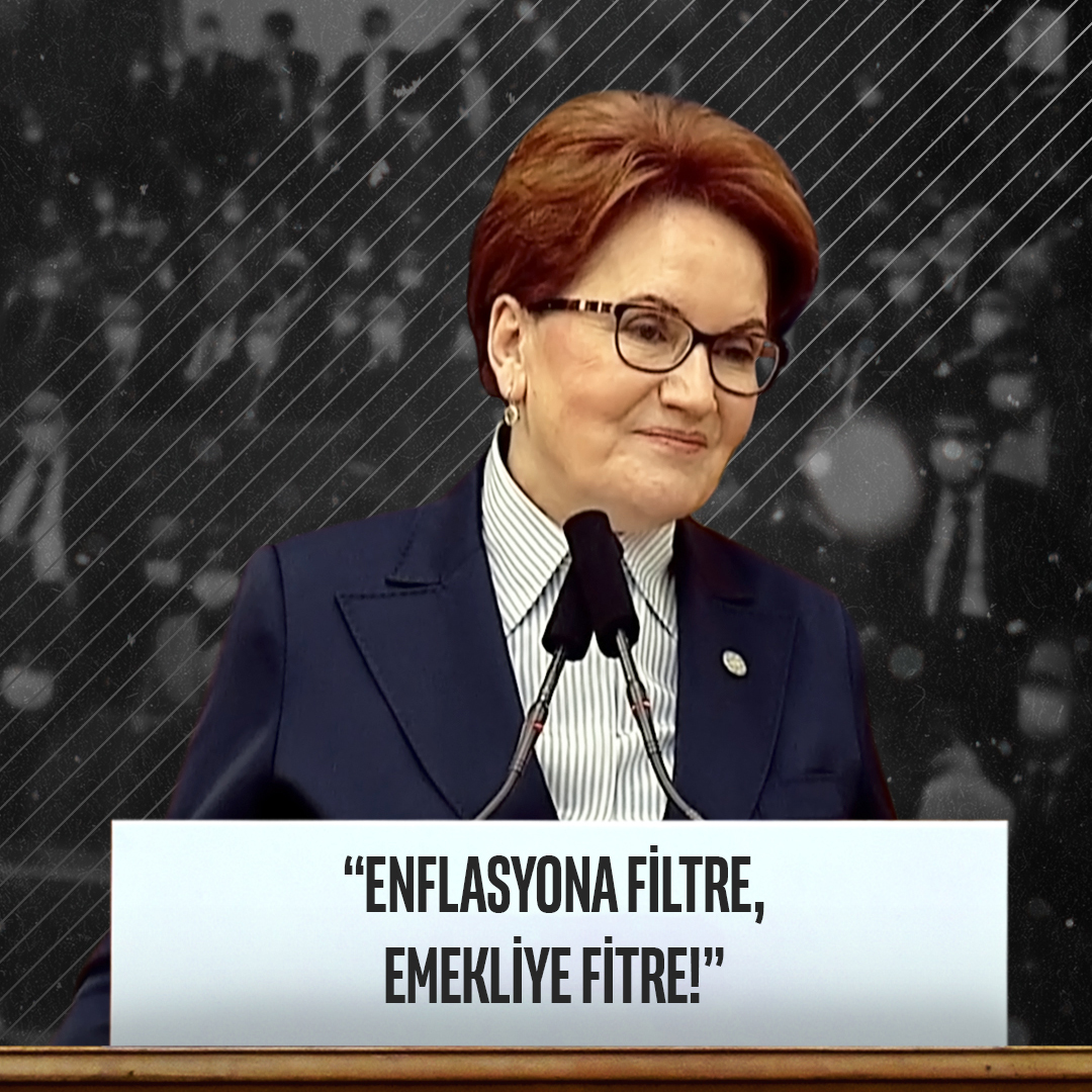 Enflasyona filtre, emekliye fitre düzenine son verin!