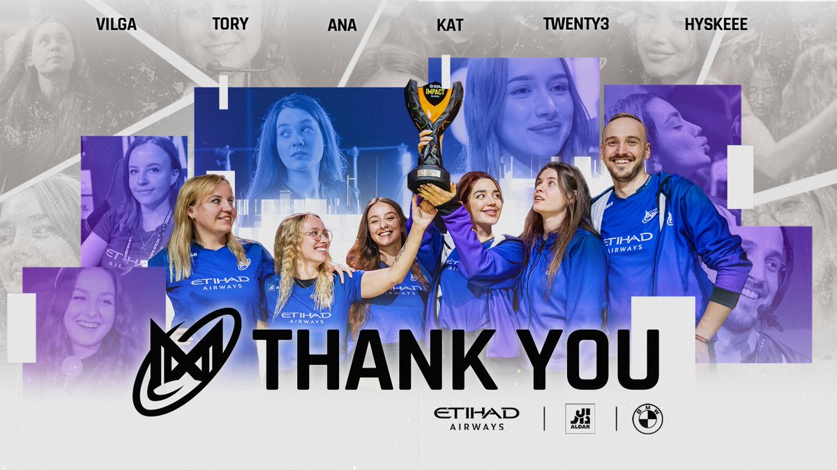 Our epic streak has come to an end! Thank you girls for an amazing two and a half years. We're proud of everything we achieved together and we wish you the best of luck💙💜