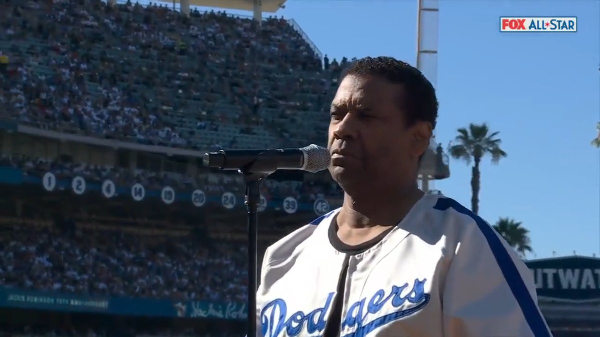 Denzel Washington’s Jackie Robinson speech at the MLB All-Star Game will forever be powerful 🙏 #BHM (via MLB)