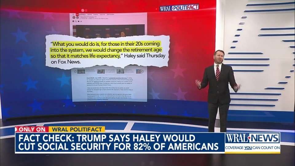 Donald Trump is lying again. I have NEVER supported raising the retirement age or changing benefits for anyone who is near or in retirement. Under Trump’s do-nothing plan, he will have to cut benefits for every senior b/c Social Security starts to run out of money in a few years.
