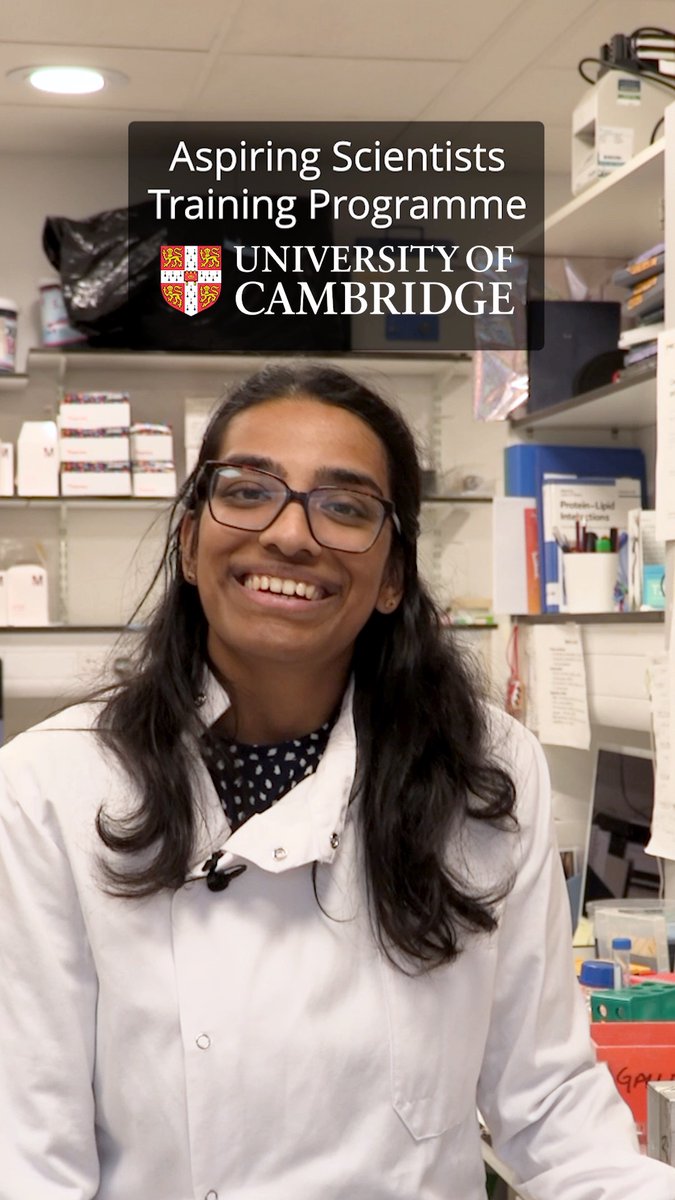 🔬 Do you know someone studying A-Levels who would like to do work experience at Cambridge this summer? The Aspiring Scientists Training Programme from Gurdon Institute has bespoke workshops and the chance to explore life at Cambridge. More info 👉