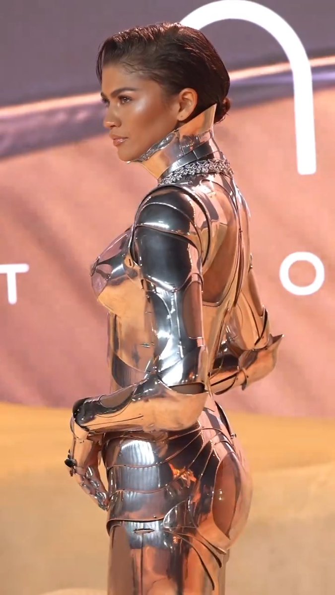 #Zendaya did not come to play at the #Dune: Part 2 premiere. 🤩