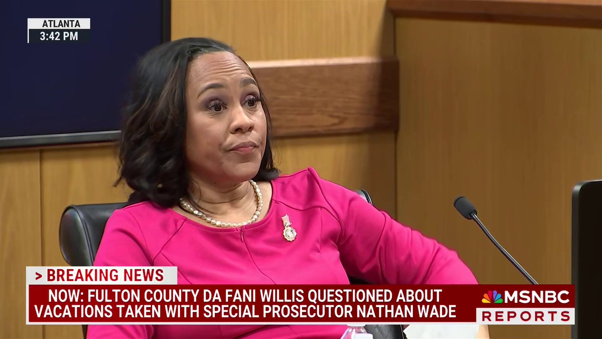 Fani Willis pushes back against efforts to obtain her personal records: "You’re confused. You think I’m on trial. These people are on trial for trying to steal an election in 2020. I'm not on trial, no matter how hard you try to put me on trial."