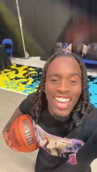 Kai Cenat is in Indy and feeling CONFIDENT 👀 Watch the #RufflesCelebGame Friday 2/16 at 7pm/et on ESPN!