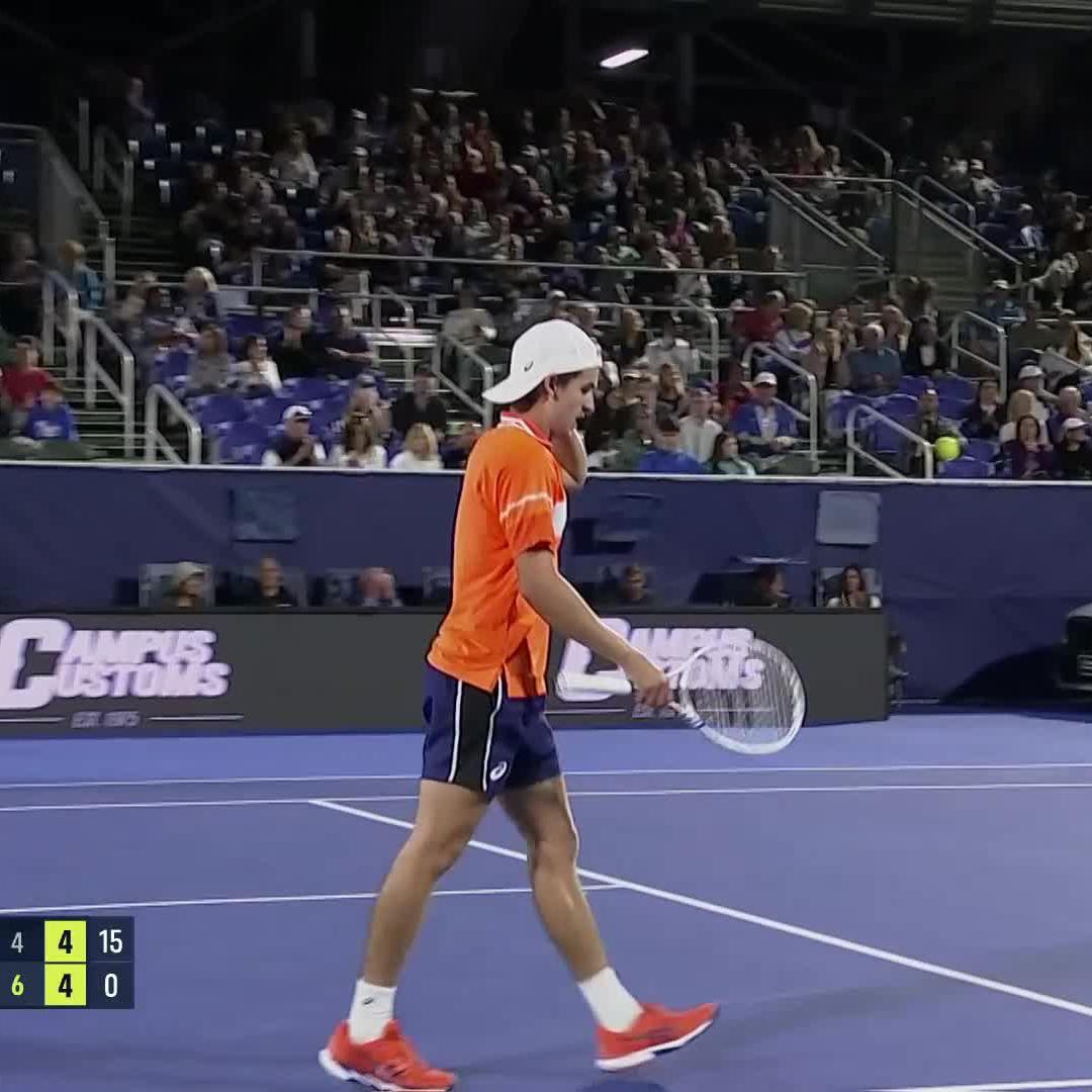 Defense to Offense to the MAX! Zachary Svajda 👏 @delraybeachopen