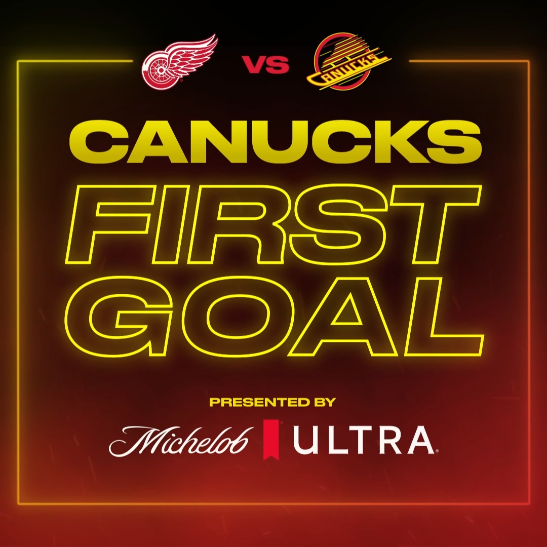 Get your predictions in! 🚨 Reply to us using #UltraFirstGoal for a chance to win a Michelob Ultra Prize Pack! Must be 19+ to play. Michelob ULTRA Canada | #Canucks