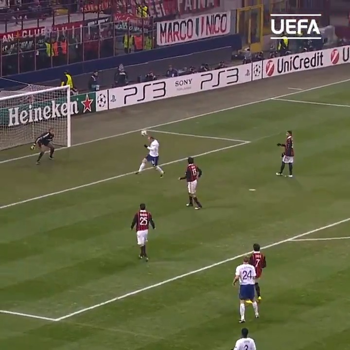 16/02/10 - UCL Round of 16 Milan 2-3 Man Utd Ronaldinho, Scholes, Rooney x2, Seedorf