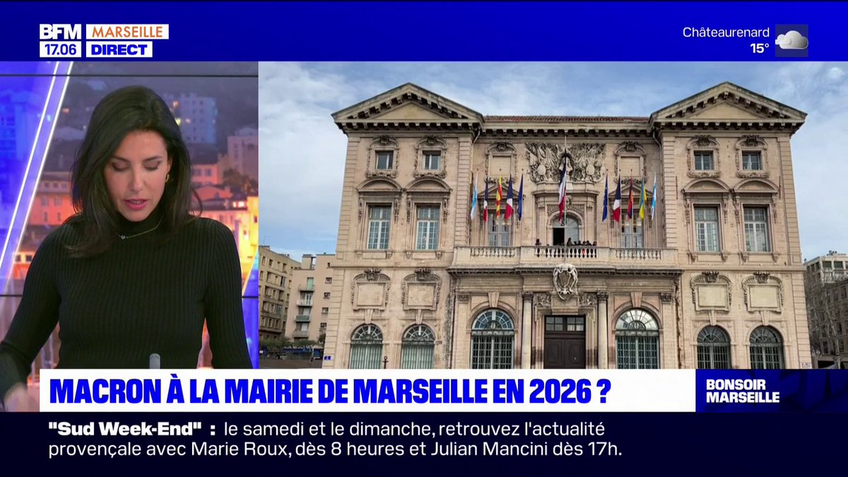 Municipales 2026: Emmanuel Macron à la mairie de Marseille?