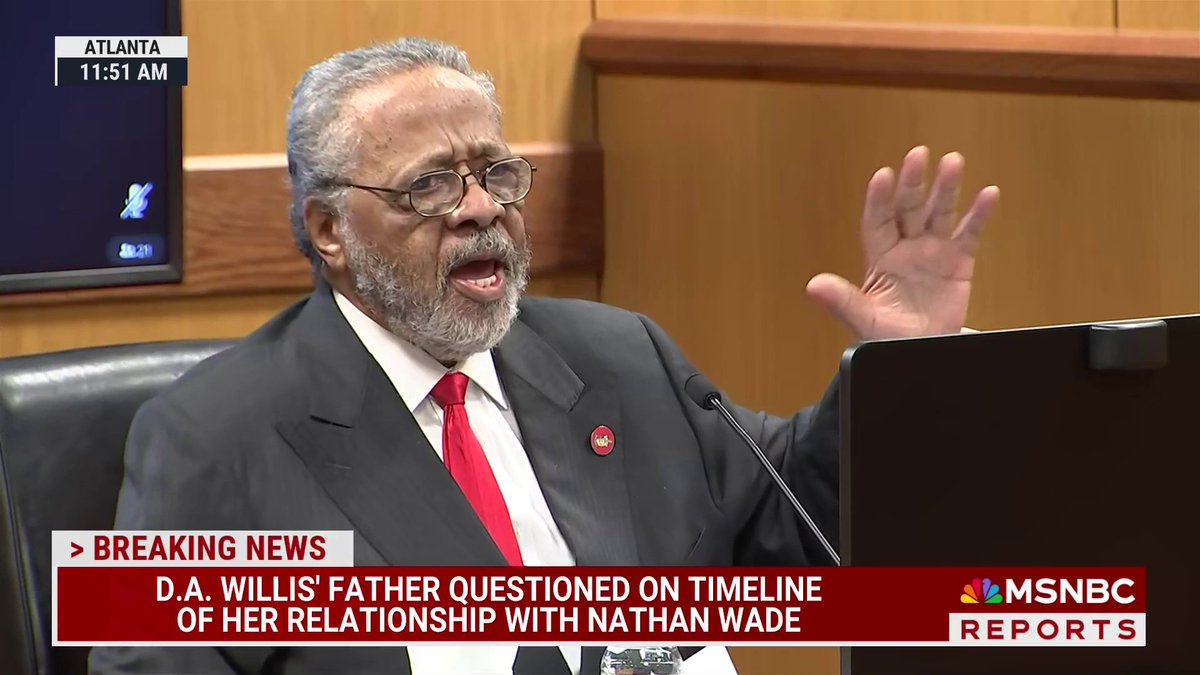 Fani Willis’ father addresses why he always keeps cash on hand