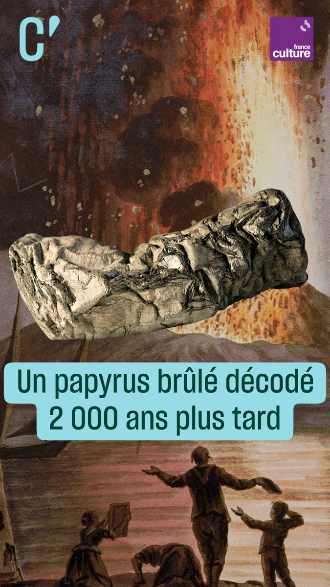 Pendant 2000 ans, personne n'a su ce qui était écrit dans ce papyrus... jusqu'à aujourd'hui. #CulturePrime