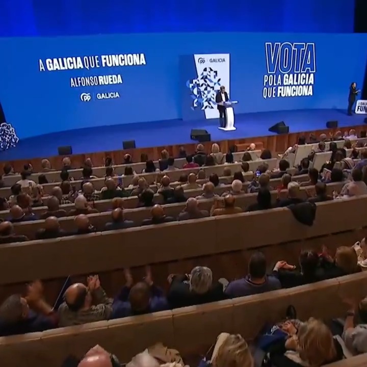 Si el domingo votamos unidos, Galicia seguirá rodando a más revoluciones. Que no intenten engañarnos, solo votando al Partido Popular ganará el Partido Popular. #GaliciaFunciona