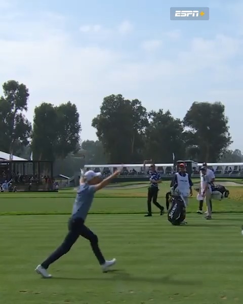 Will Zalatoris won himself and his caddie a new car after this hole-in-one at the Genesis Invitational! 👏 ESPN+