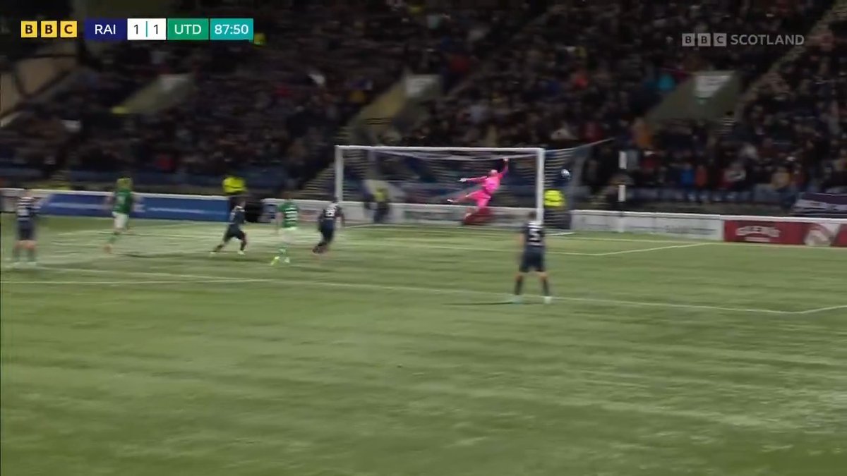 WHAT A GOAL!!! 🚀🤯 Scott Brown with an absolute screamer for Raith Rovers! 👏 Watch live BBC Scotland #BBCFootball