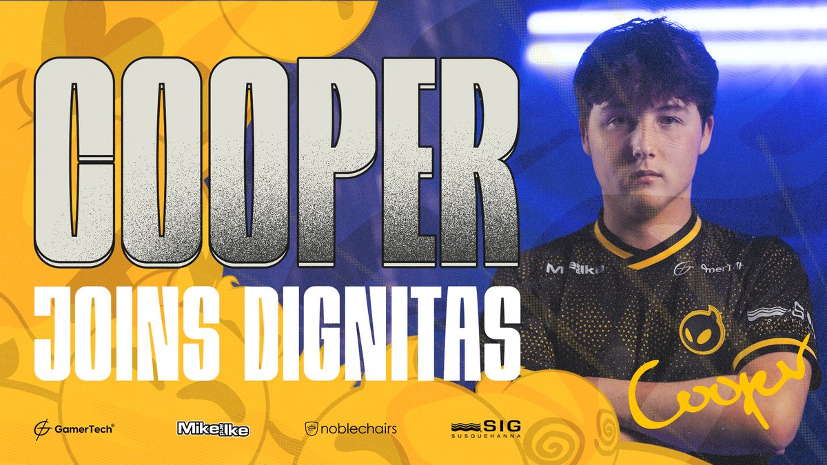 the new era cooper joins Dignitas
