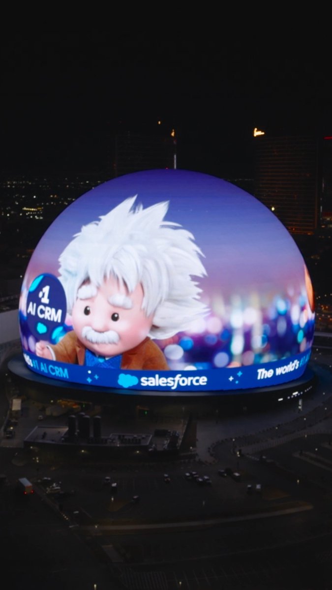 Astro and friends turn heads on Sphere — the same way we do as the world’s #1 CRM. 💙