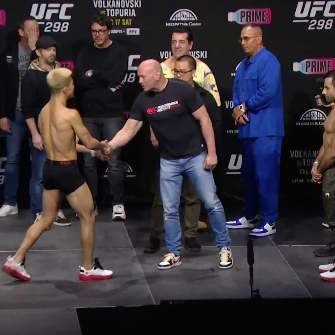 Hay debut ecuatoriano en esta dura batalla de peso gallo💪 #UFC298 Rinya Nakamura vs Carlos Vera