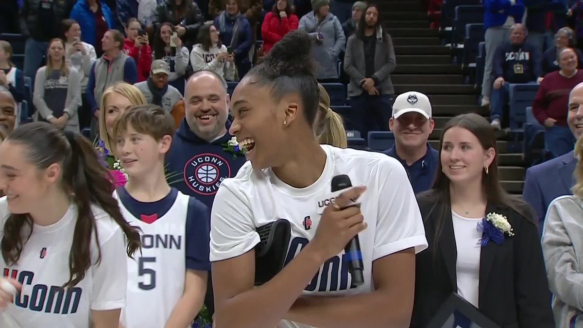 One more year for Aubrey Griffin! "I'm coming back next year"