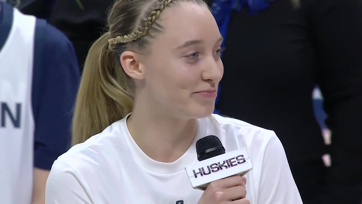 "Unfortunately this will not be my last Senior Night" Paige Bueckers is staying at UConn for One More Year! Barstool UConn