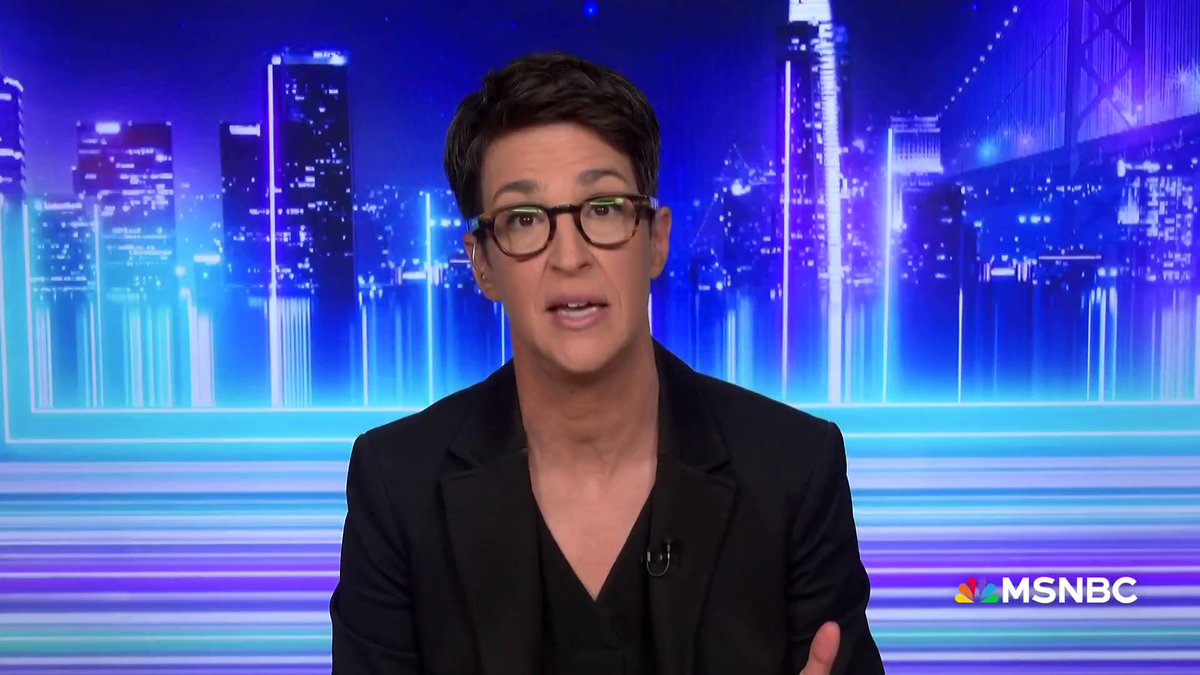 Maddow: "My biggest takeaway from this is that we need to protect the rule of law."