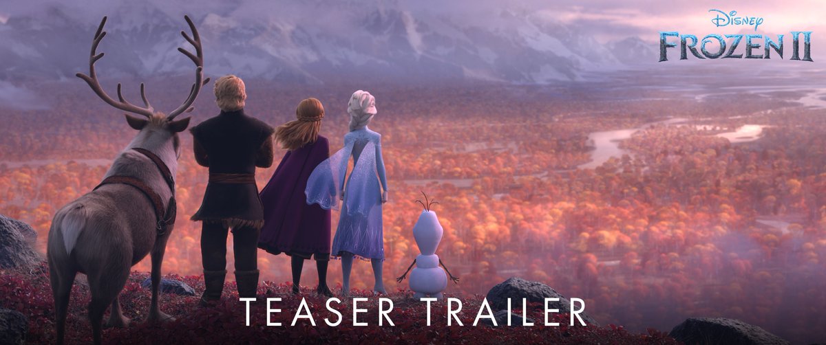 The epic ‘FROZEN 2’ teaser trailer turned 5 years old this week.