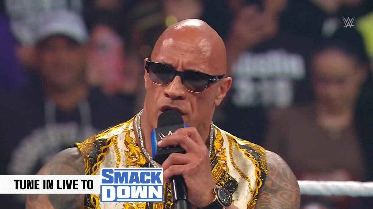 I re-watched Rock’s promo. Look at that camera work when he says he’ll do everything to make sure “you” walk out a loser - looks like he’s pointing at Roman. Oh yeah… Rock is a double agent on this one. #SmackDown