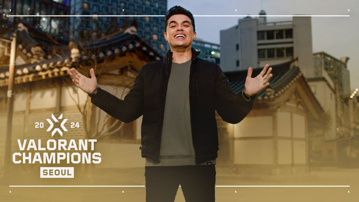 All roads lead to Seoul, Korea for #VALORANTChampions this year!