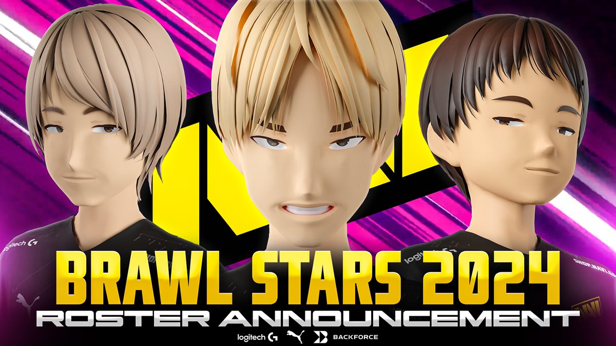 You've been waiting for this moment for a long time and it's finally here — meet our new Brawl Stars roster. #navination #BrawlStars