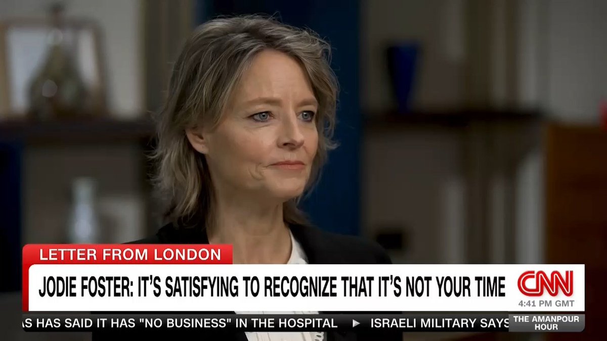 In True Detective, Jodie Foster wanted co-star Kali Reis center stage: “There’s a funny thing that happens when you turn 60… You just don't care. And… you suddenly realize it’s so much more fun & more satisfying to recognize that it's not your time. It’s someone else’s time.”