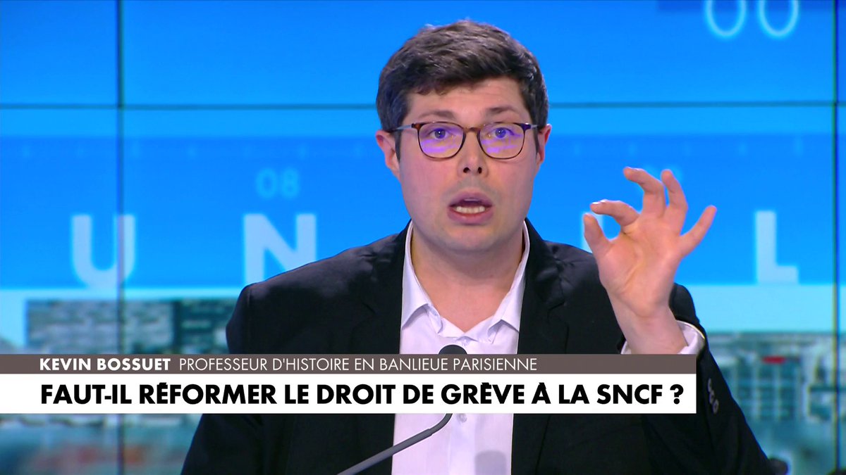 Kevin Bossuet : «Il faut limiter le droit de grève notamment pendant les jours fériés, les week-ends et les vacances scolaires» dans #PunchlineWE