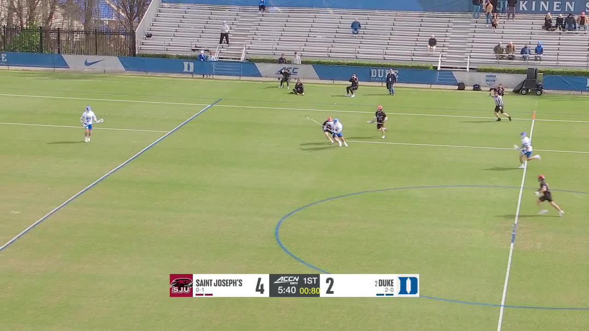 Brennan O'Neill took that quote personally... 😳 (via Duke Men's Lacrosse)