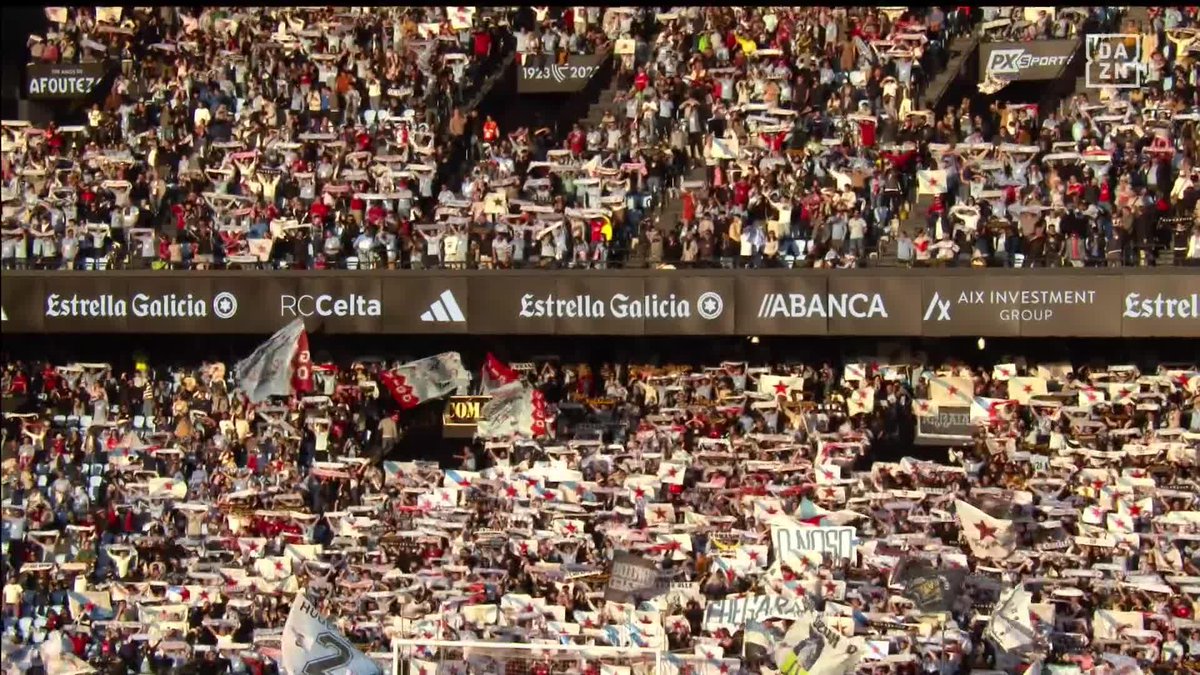 Non sei se podo vivir sen ti, Celta 💙 ¡QUÉ AMBIENTAZO! #LALIGAenDAZN ⚽