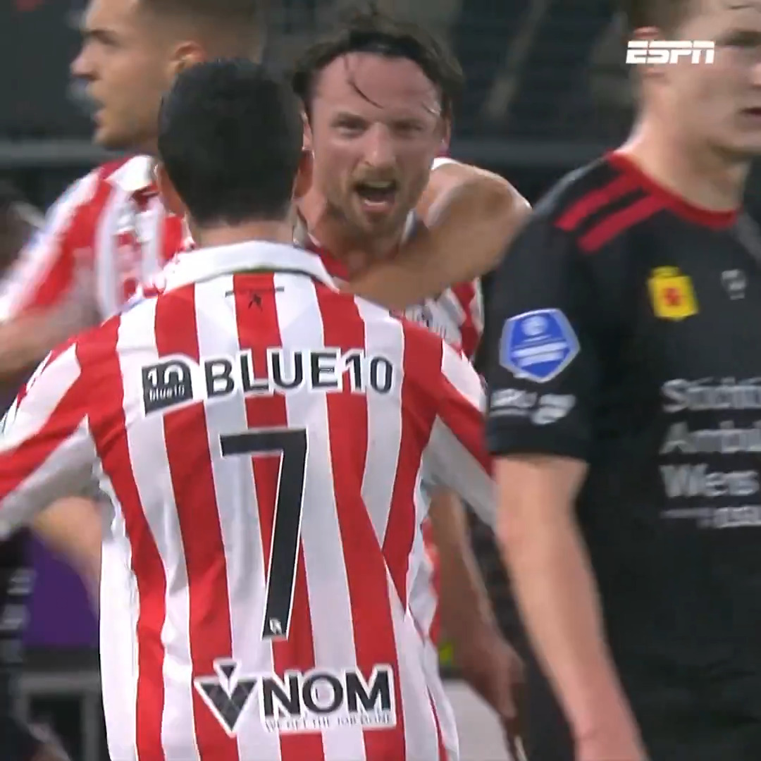 Na een weergaloze actie van Koki Saito komt Sparta Rotterdam op 2-2! 🇯🇵✨ #spaexc
