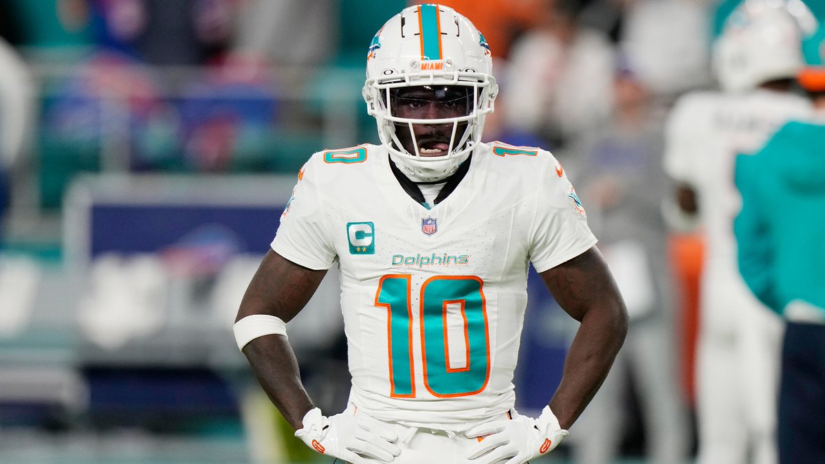 119 catches 1,799 receiving yards 13 TDs Tyreek's second season in Miami was a memorable one.