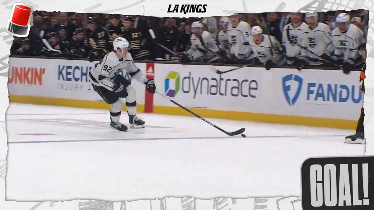 BRANDT CLARKE. OUT OF THE BOX. ON THE BREAKAWAY. FIRST NHL GOAL. KINGS WIN!!!!!!!