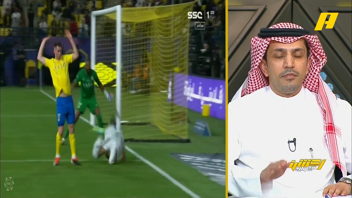 عبدالعزيز الزلال: ضربة جزاء واضحة وفاضحة للفتح. محمد فودة: ضربة جزاء للفتح وهذا خطأ مؤثر على النتيجة سمير عثمان: الحكم فشل في أهم اختبار.. ضربة جزاء للفتح لم تحتسب #أكشن_مع_وليد #النصر_الفتح يعرض الآن مجاناً على شاهد