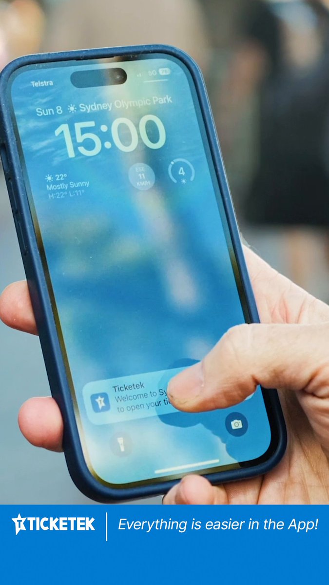 Everything is easier with the Ticketek App! 👉 Discover events near you 👉 Store and share your tickets securely in one place 👉 Get live updates ahead of event day Download the app now: #Ticketek #Events #TicketSharing #TicketekApp #Tickets