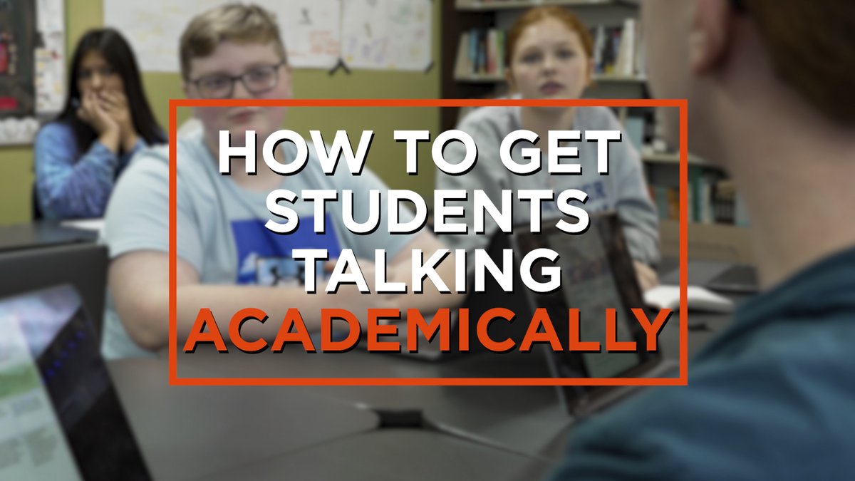 Conventional wisdom says a quiet classroom is a productive one. 🤫 But to unlock the power of social learning, you need to get students talking about the content! Here are 3 strategies to try.