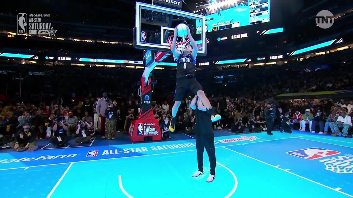 MAC MCCLUNG 🤯 #ATTSlamDunk
