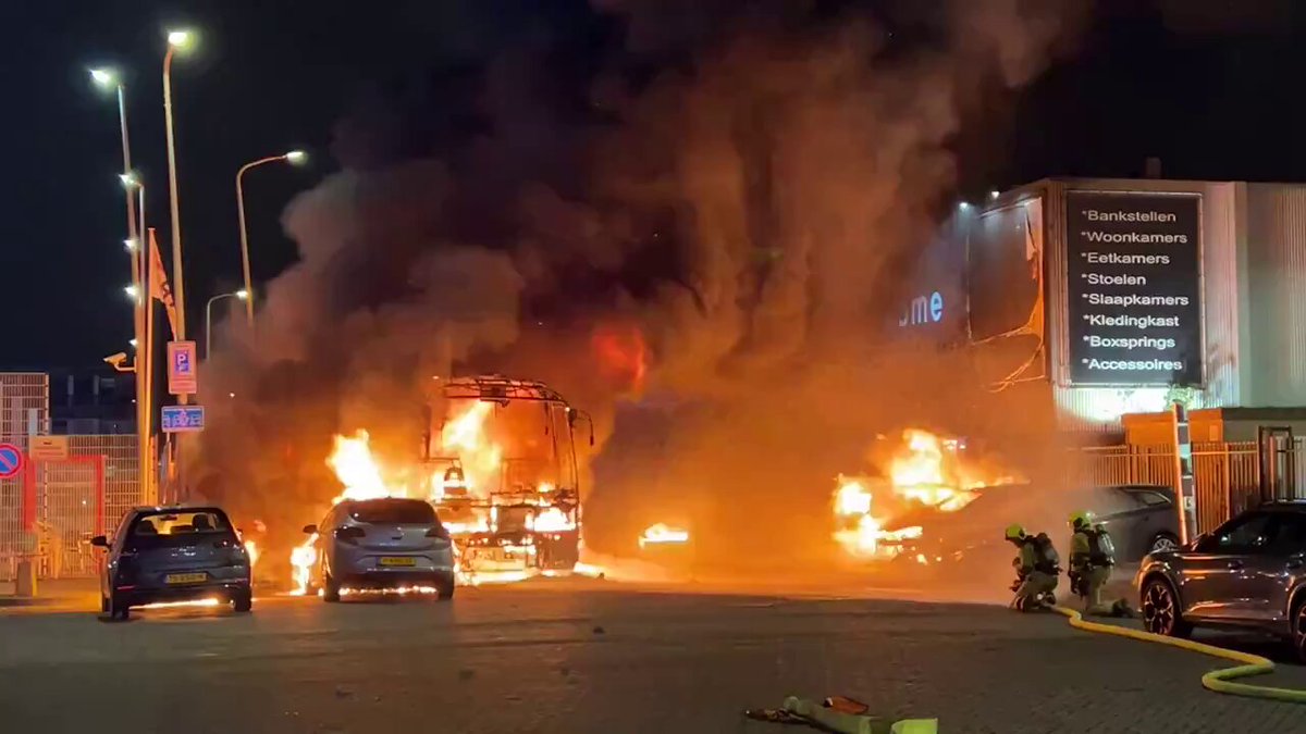 Netherlands! The price they're paying for welcoming "oppressed refugees". This is how they repay the shelter &amp; food given by native people. No BJP-Hindu lives there! Whom to blame now?