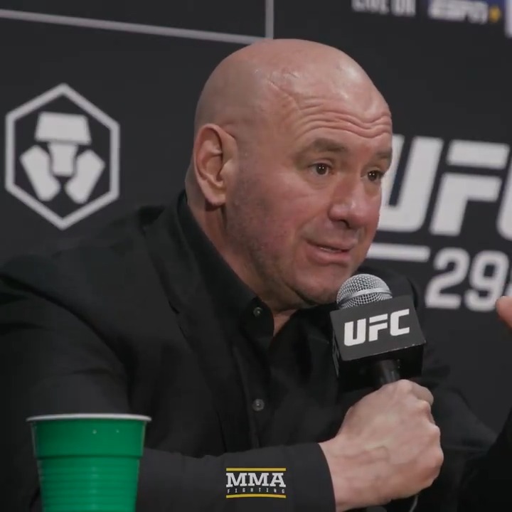 Dana White says Leon Edwards was offered three opponents for UFC 300 and said yes to all of them. "Was willing to take on anybody. Kid's an absolute stud. Leon, thank you. Much respect."