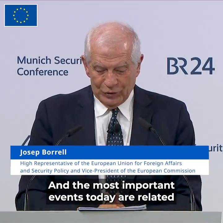 To be a geopolitical player, the European Union needs to build a strong defence capacity and be united. We are in a war situation that requires a different approach: from Ukraine to Gaza, the Member States must act together, quicker and better. #MSC2024
