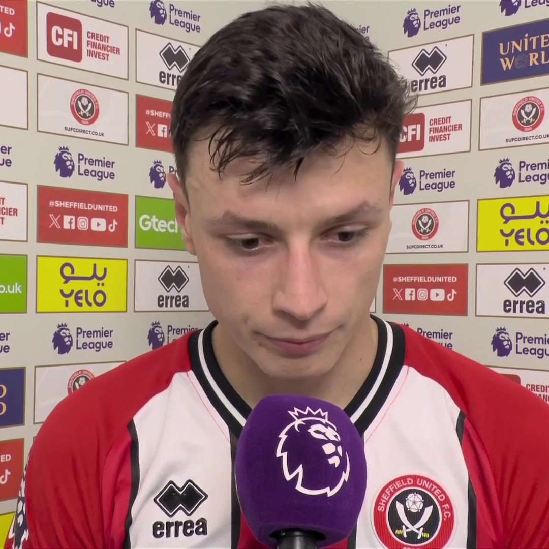 "In my opinion, it's not a red card" Anel Ahmedhodzic didn't think Mason Holgate should've been sent off 🟥