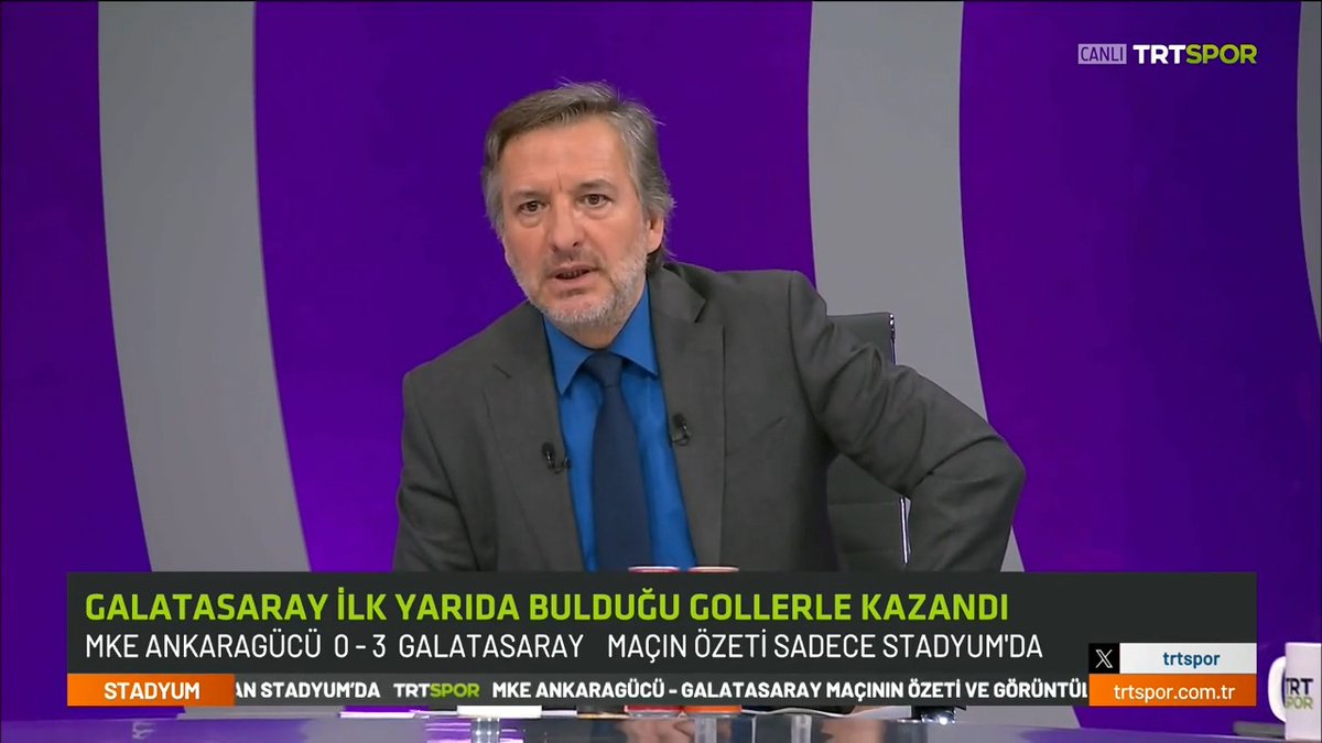 🗣 İlker Yağcıoğlu: Galatasaray gövde gösterisi yaptı.